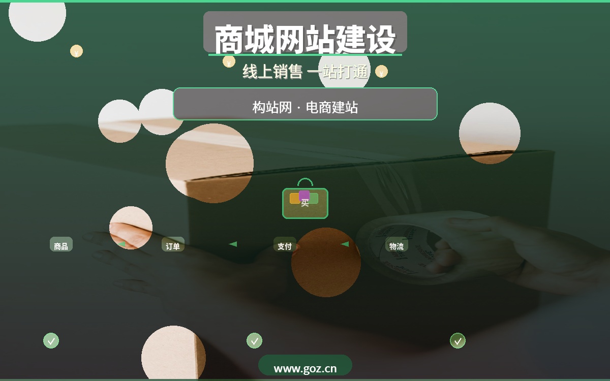 合肥企业想开网店卖货？构站网商城网站建设，线上销售一站打通