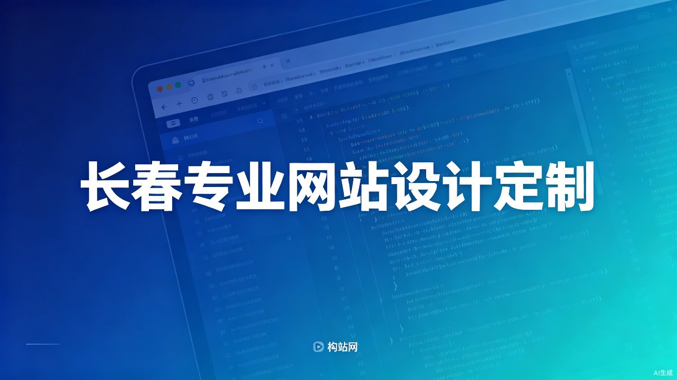 长春专业网站设计定制，构站网打造高端企业网站