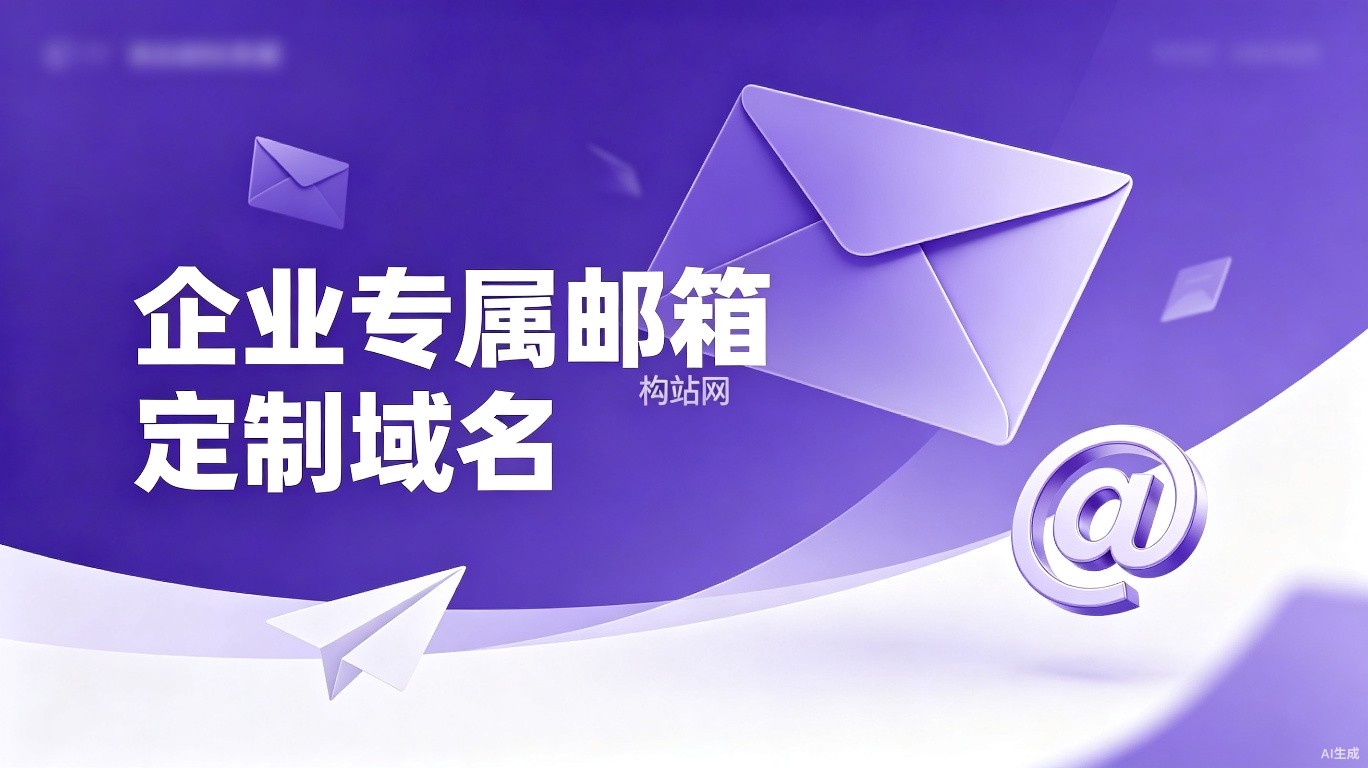 企业专属邮箱 定制域名邮箱就找构站网
