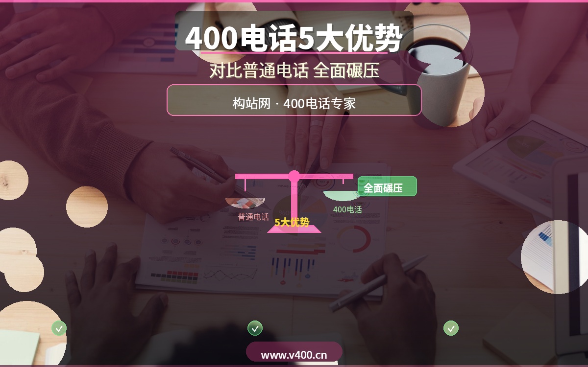 400电话和普通电话有什么区别？5大优势对比，合肥企业办400就找构站网
