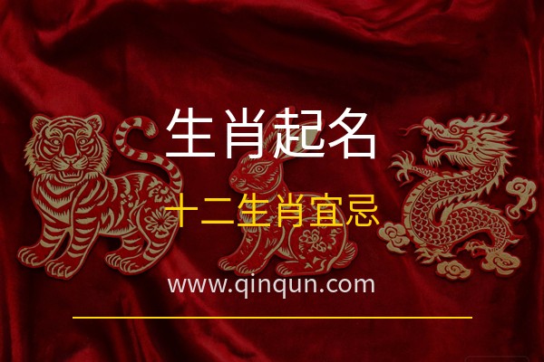 勤群起名网：十二生肖起名有什么讲究？免费周易五行八卦起名网站生肖起名详解