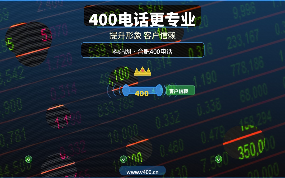 合肥企业为什么都办400电话？400号码让客户感觉你更专业，构站网快速开通
