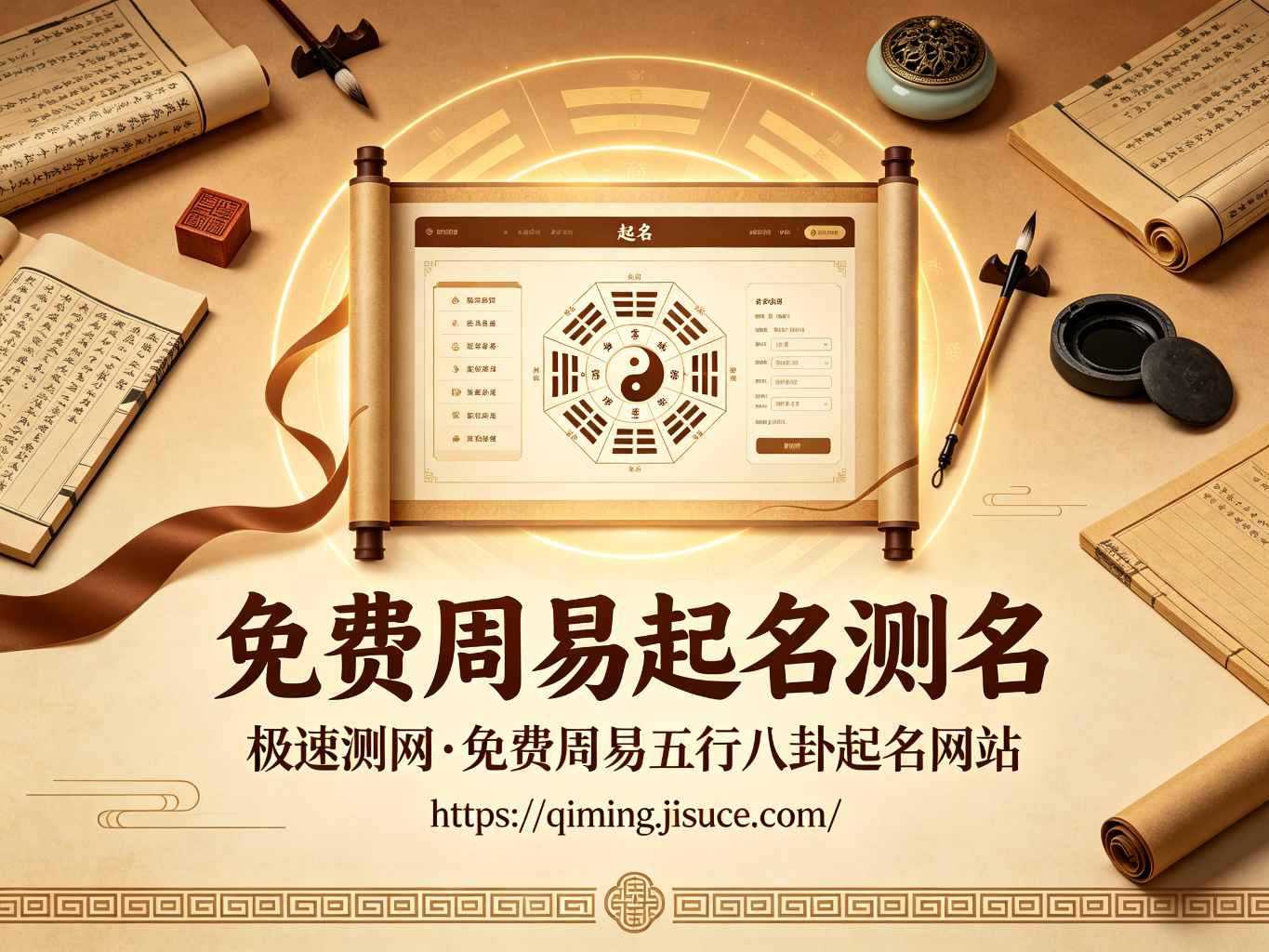 2026整理：20个免费周易五行八卦起名网站推荐，宝宝起名测名好帮手