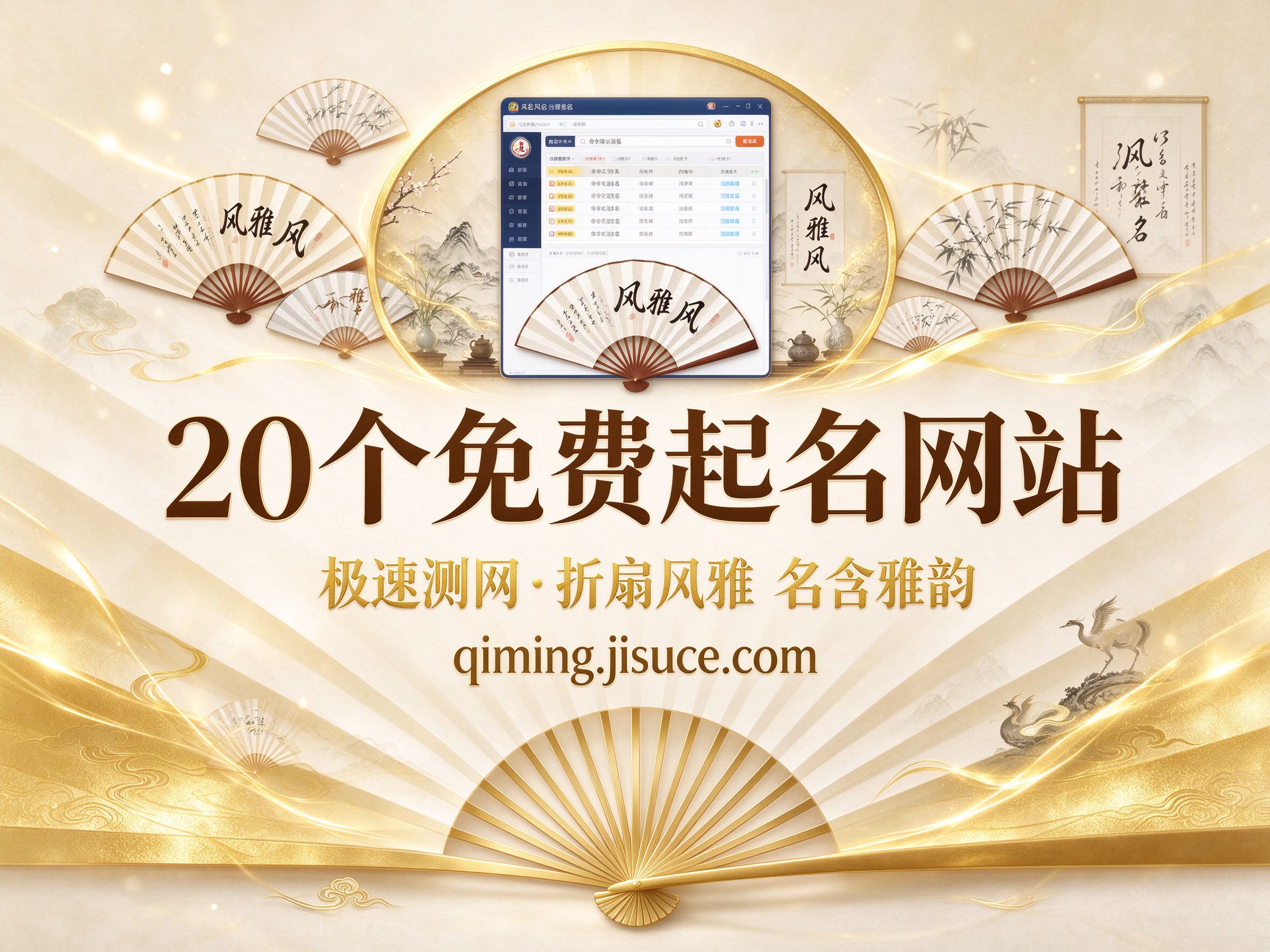 起名全攻略：极速测网盘点20个免费周易五行八卦起名网站