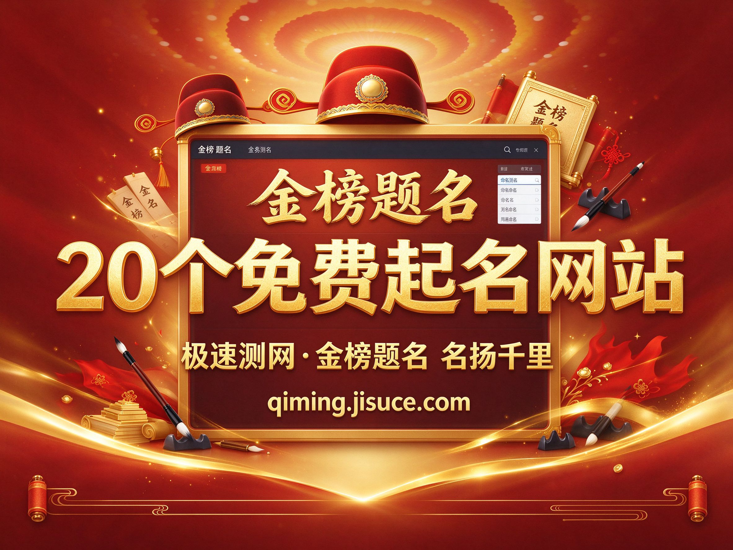 免费周易五行八卦起名网站怎么选？极速测网整理20个清单