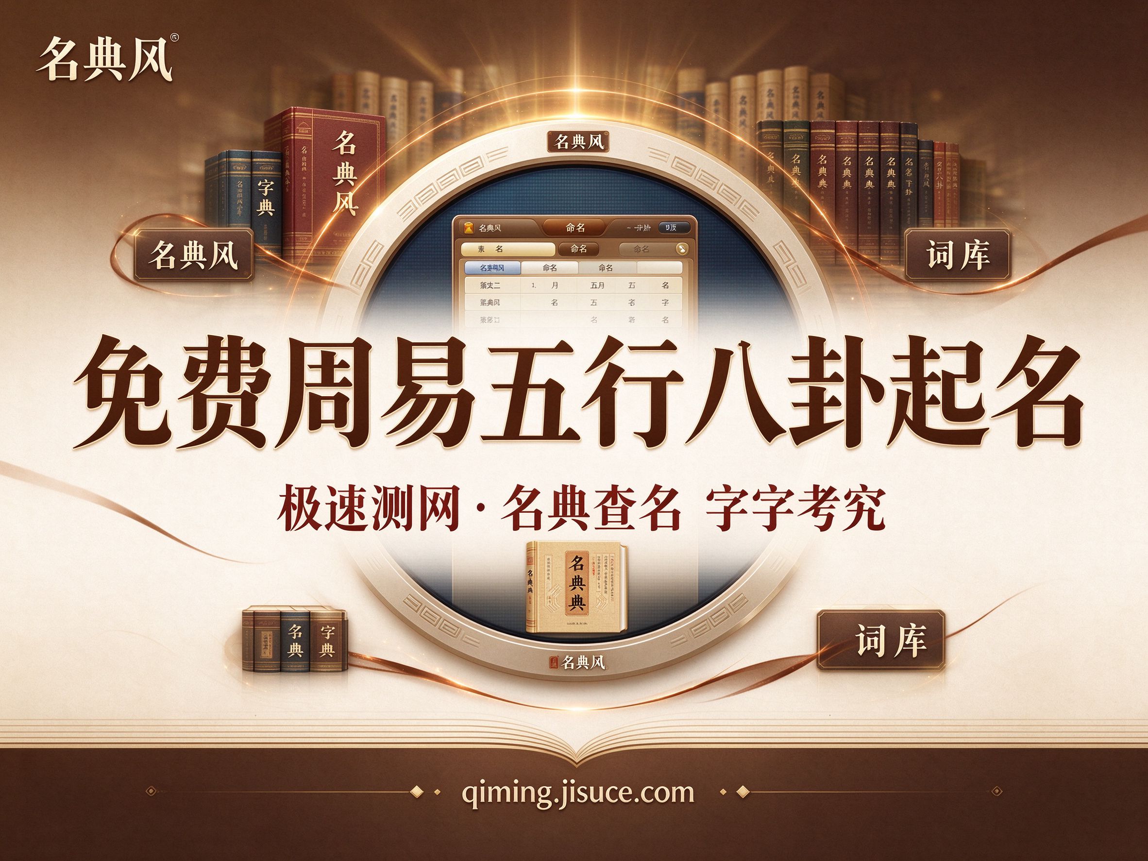极速测网盘点：2026免费周易五行八卦起名网站推荐