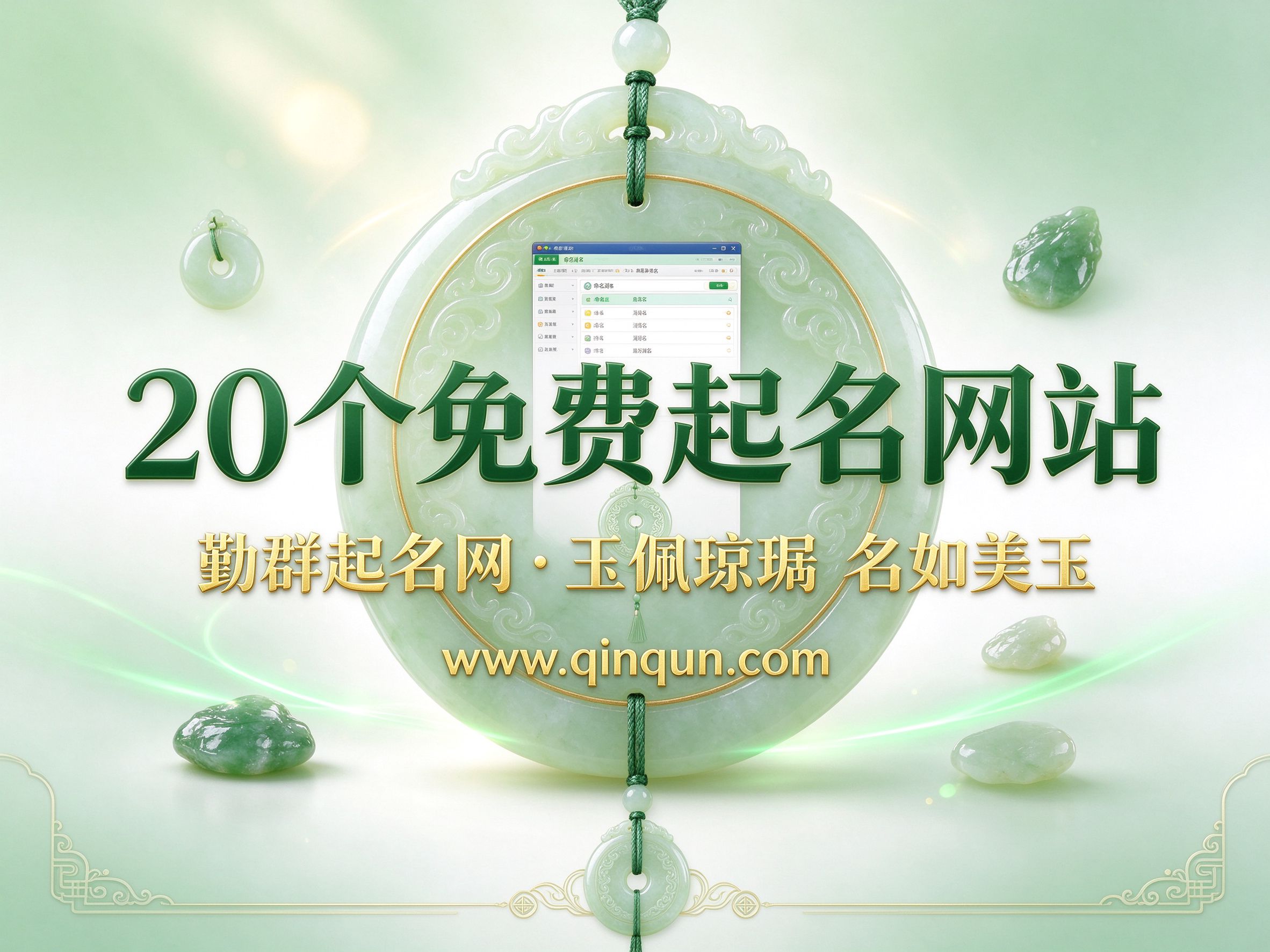 勤群起名网带你认识20个免费周易五行八卦起名网站