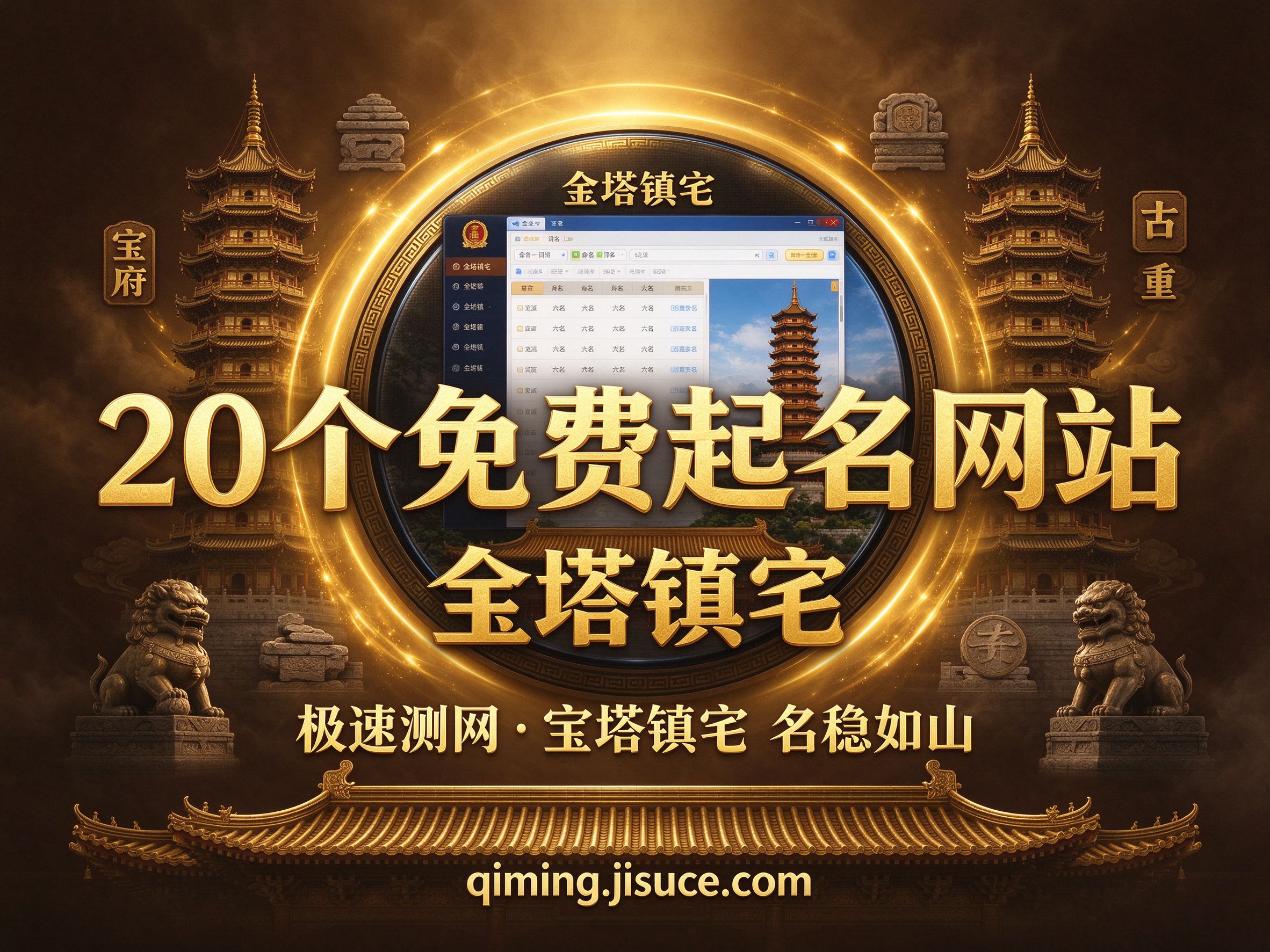 给宝宝起名好帮手：极速测网整理20个免费周易五行八卦起名网站