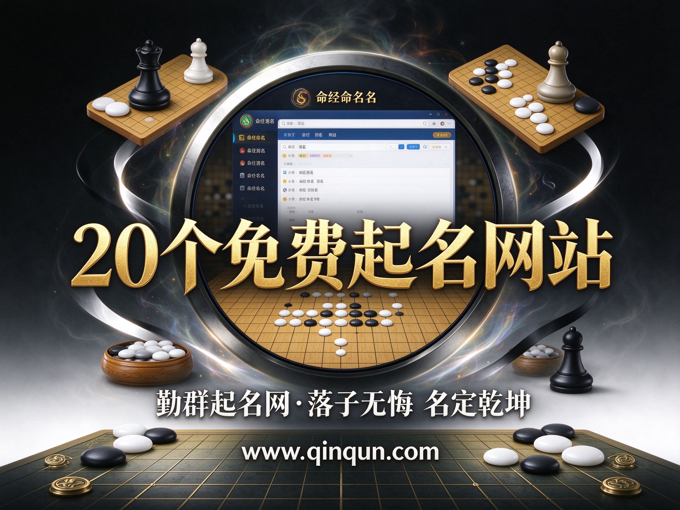 勤群起名网盘点：20个免费周易五行八卦起名网站全知道
