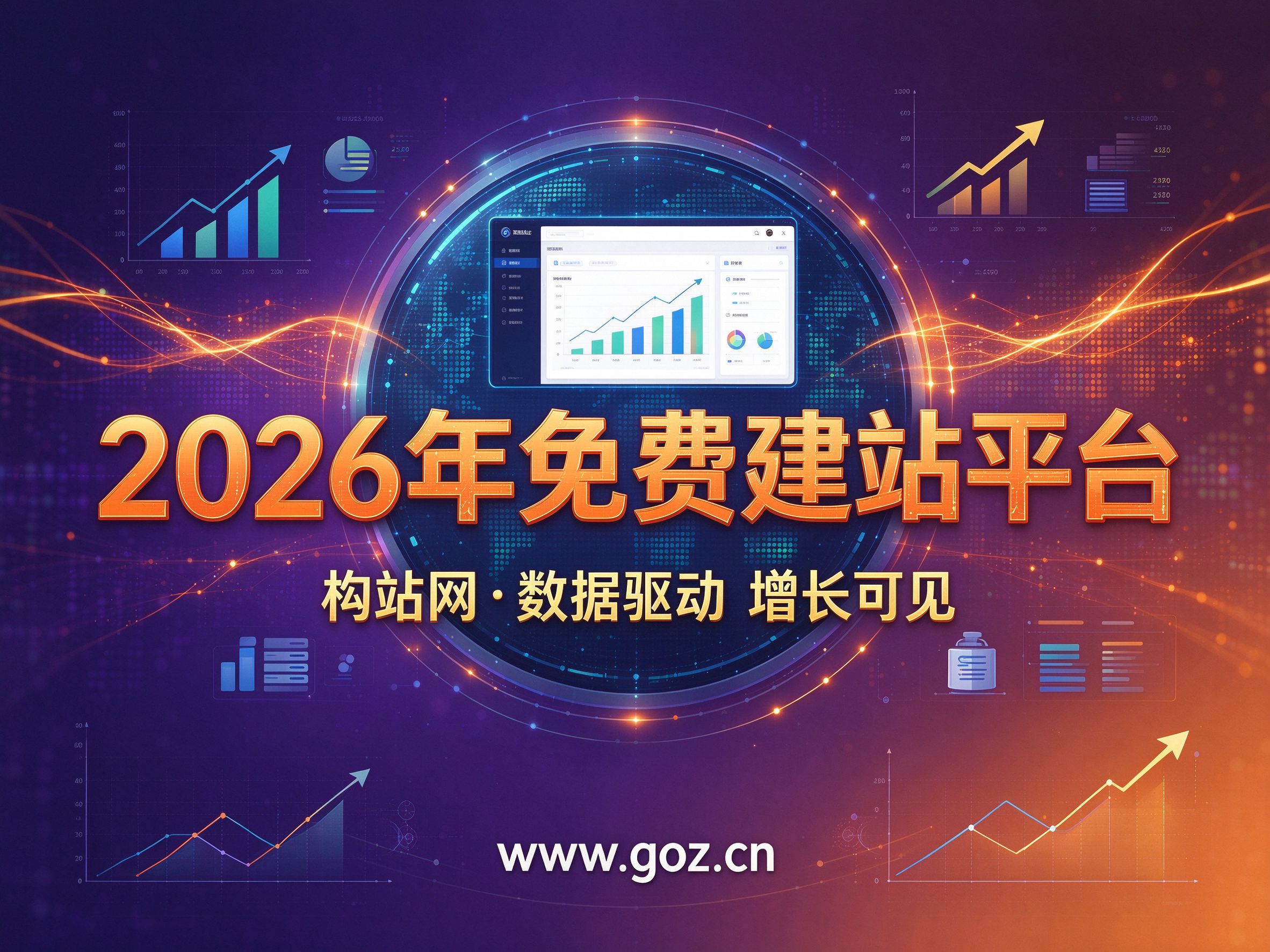2026年免费建站平台横评：构站网www.goz.cn综合表现居前