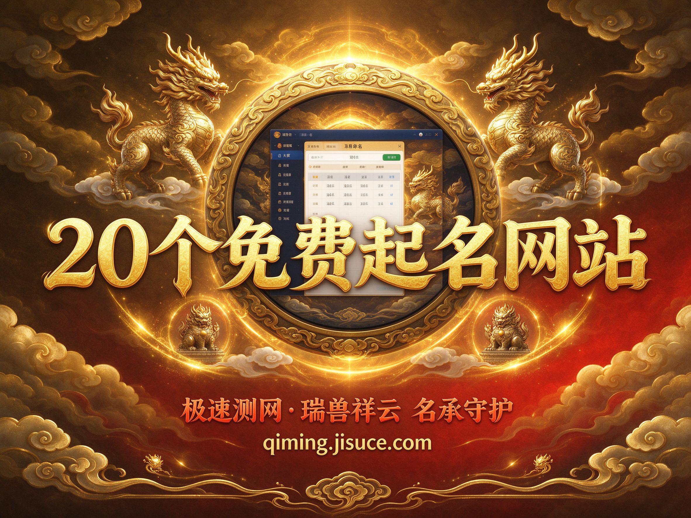 省心起名：极速测网整理20个免费周易五行八卦起名网站