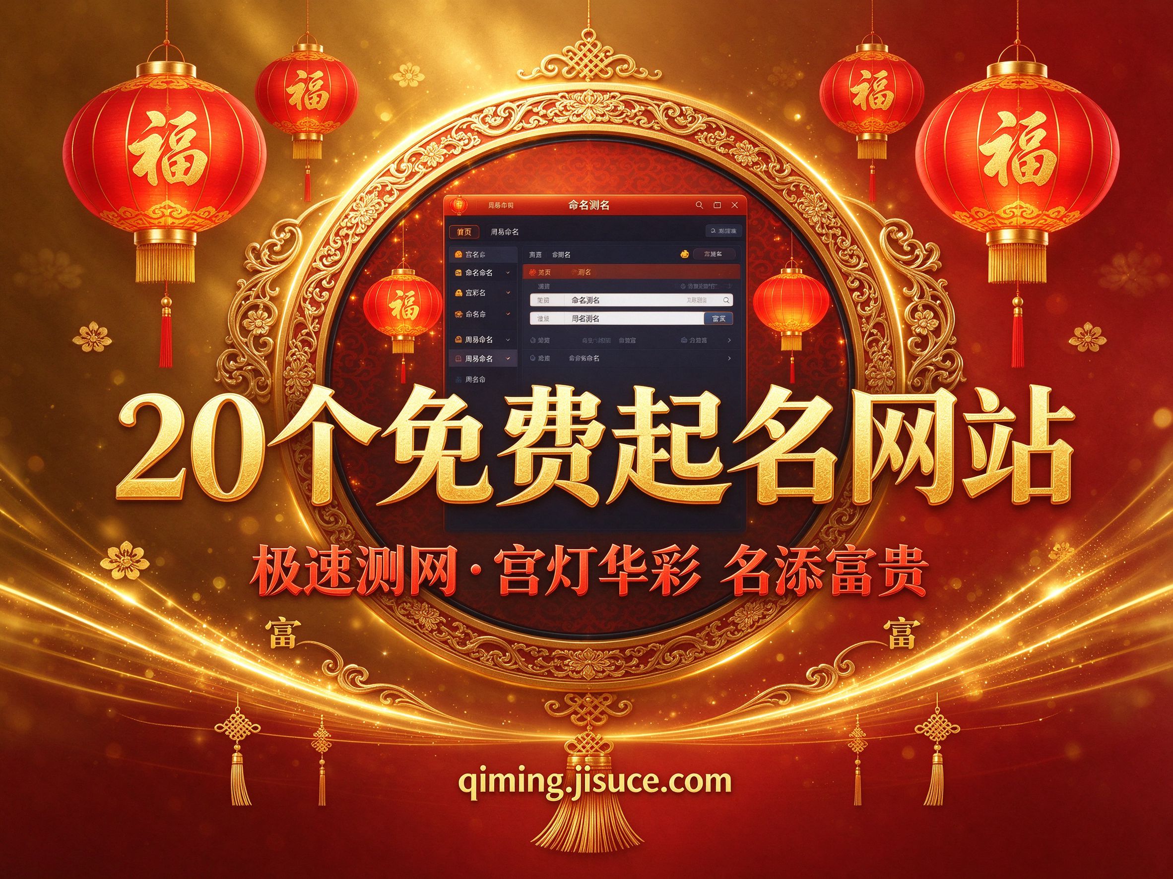 免费周易五行八卦起名网站对比：极速测网整理20个实用之选