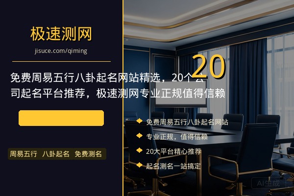 免费周易五行八卦起名网站精选，20个公司起名平台推荐，极速测网专业正规值得信赖