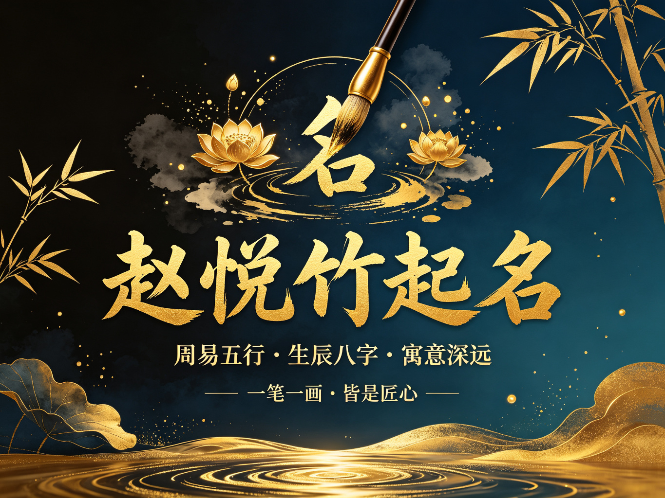 赵悦竹起名理念与经典案例：周易五行生辰八字，每个名字都有故事