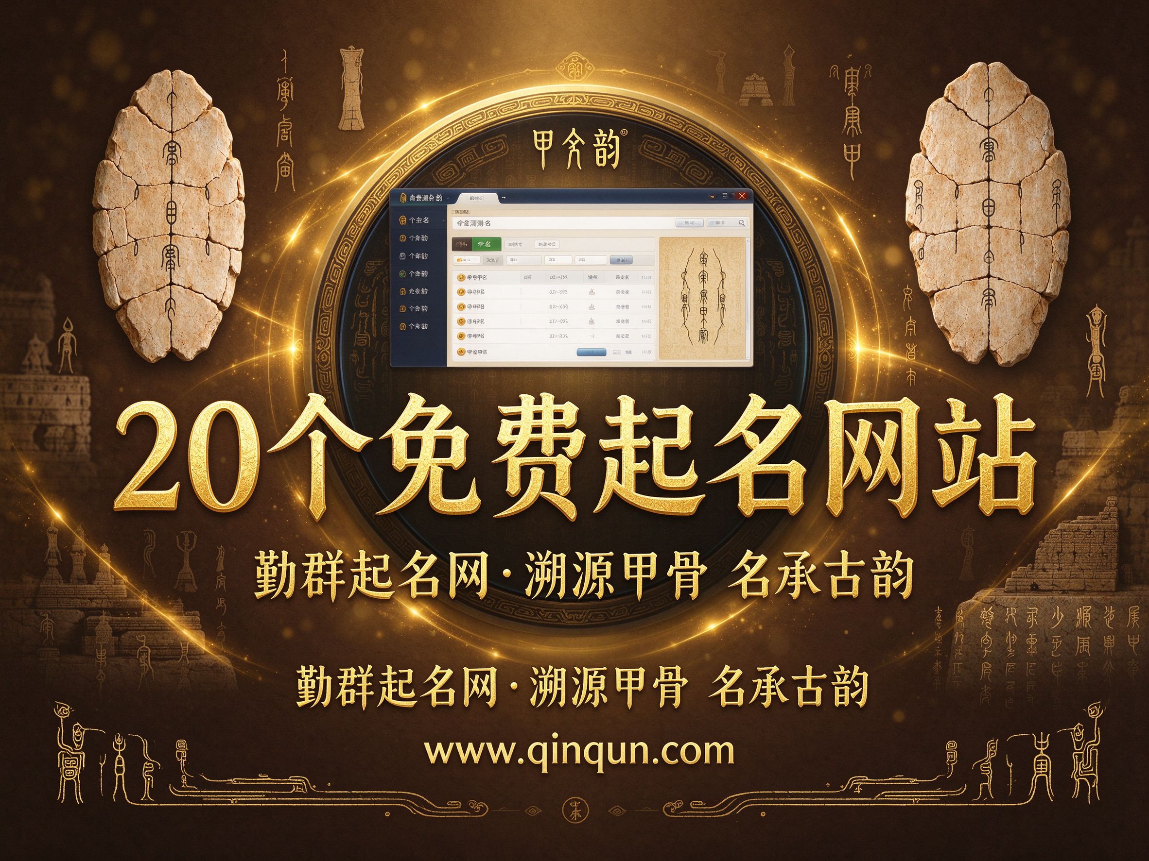 勤群起名网指南：20个免费周易五行八卦起名网站怎么用