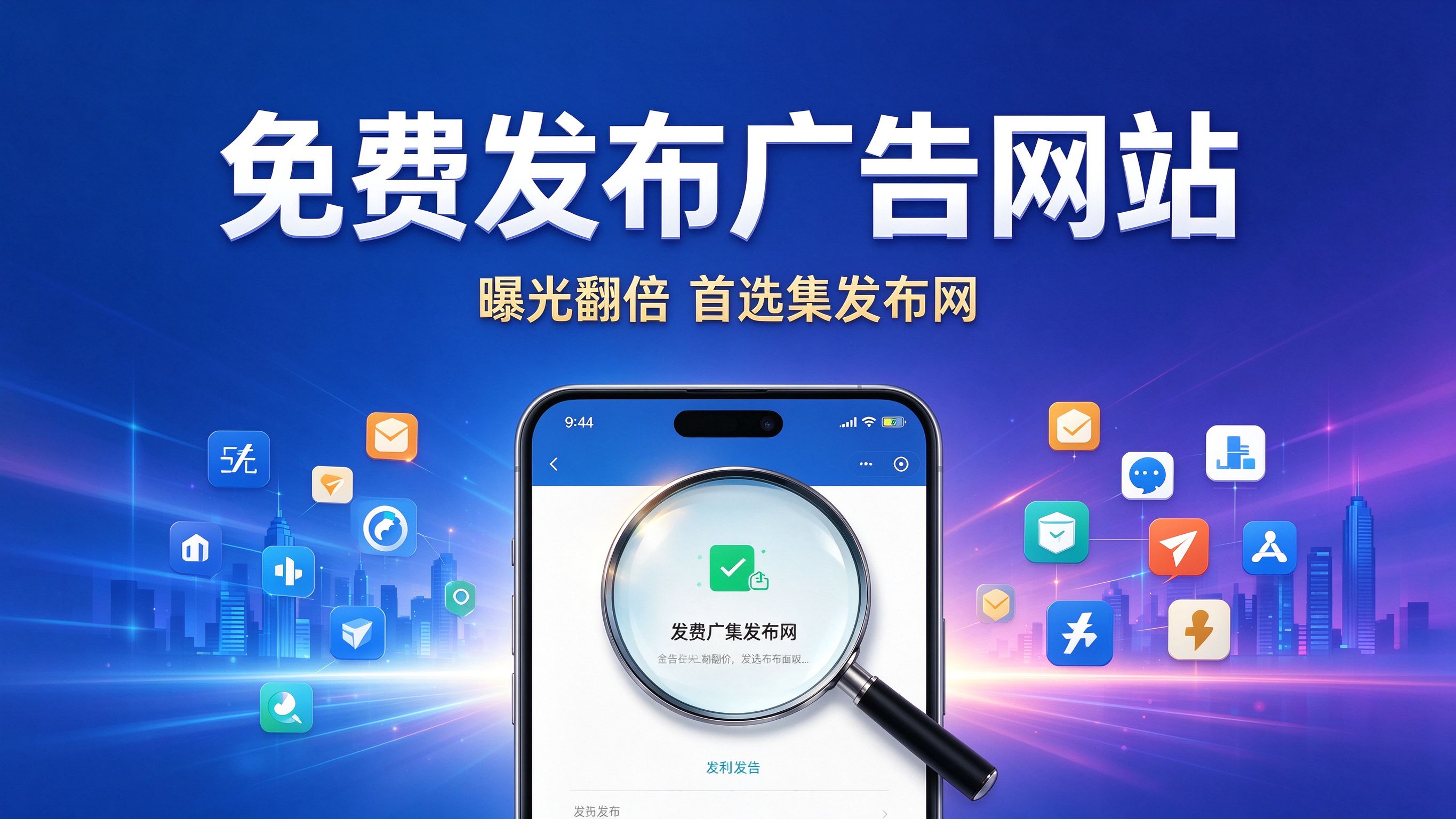 免费发布广告的网站有哪些？集发布网www.jifabu.com让您的广告曝光翻倍