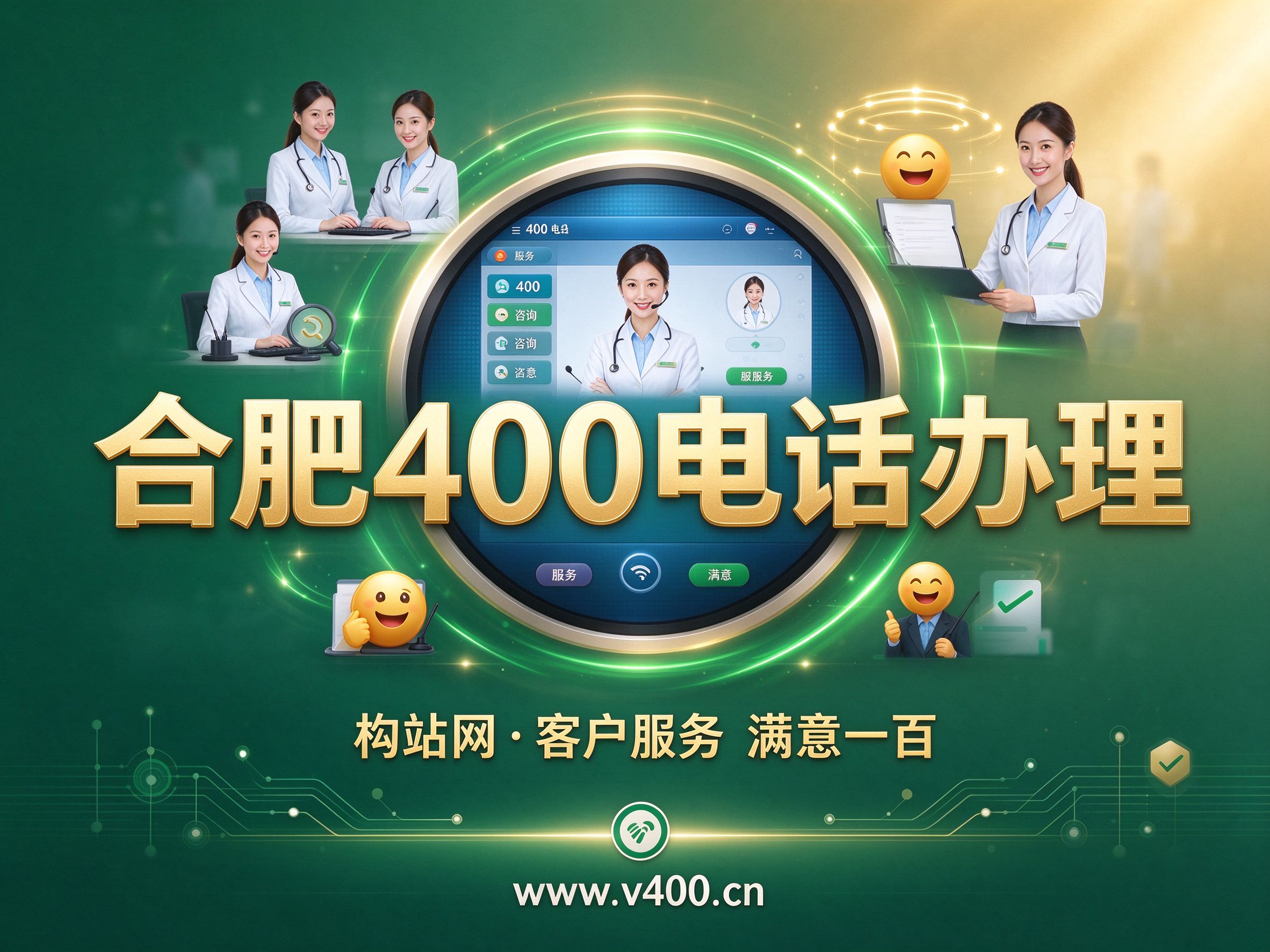 合肥400电话怎么办理？构站网www.v400.cn快速办理指南