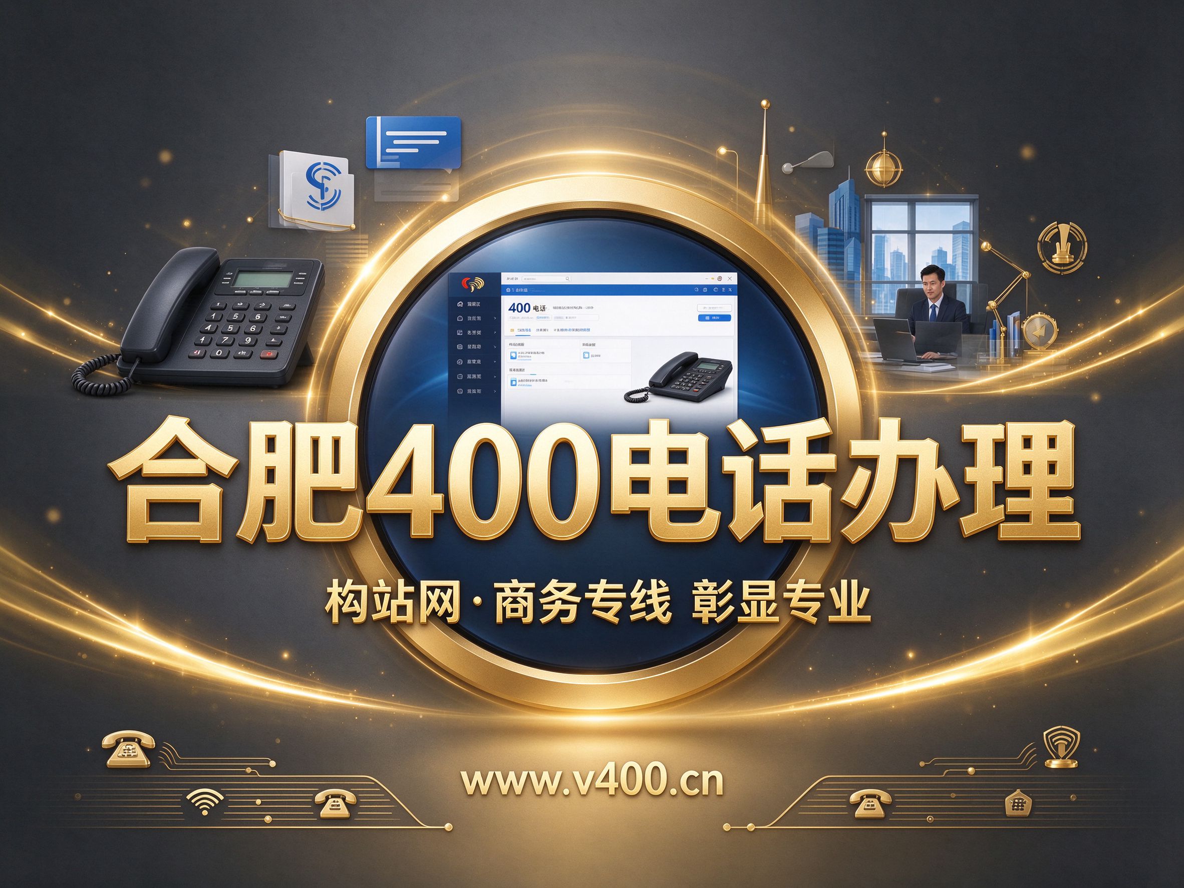 合肥400电话办理实操：构站网一站式搞定