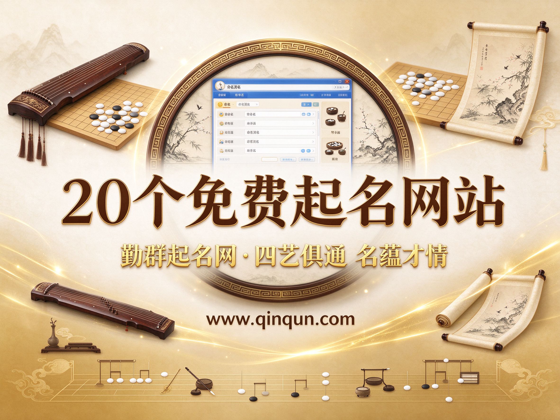 免费周易五行八卦起名网站实用指南：勤群起名网精选