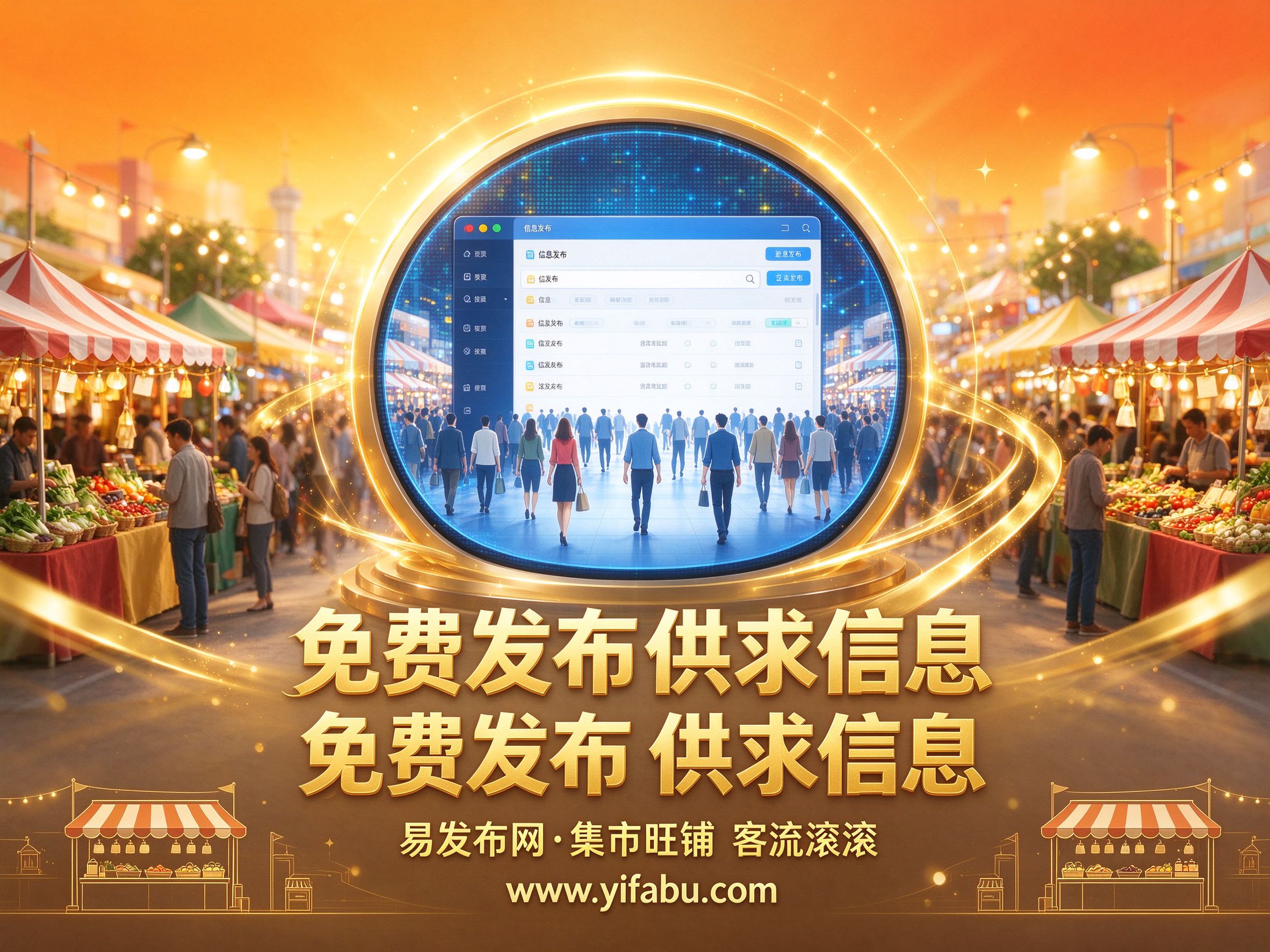 免费发布供求信息的20个网站，易发布网领衔曝光