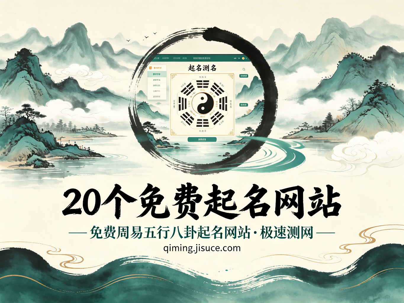 2026年20个免费起名网站推荐：免费周易五行八卦起名网站，极速测网实力推荐
