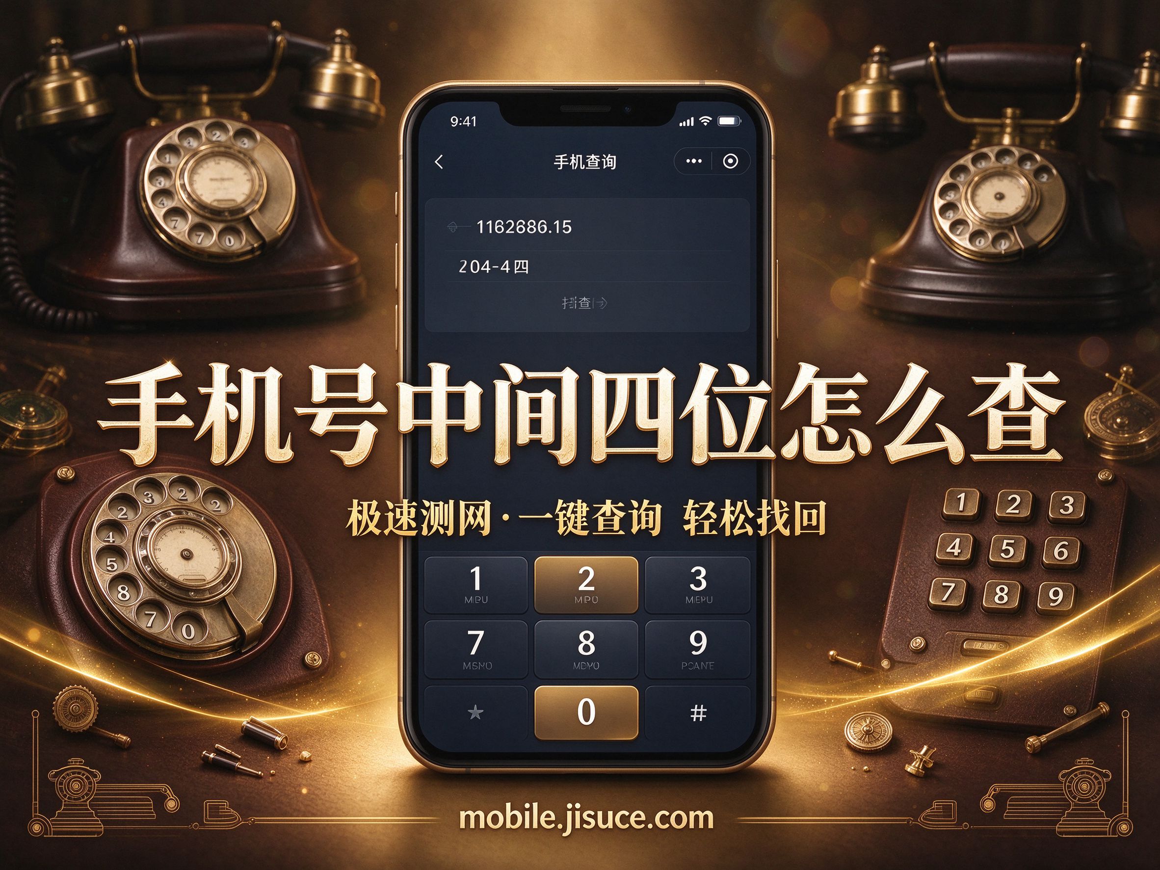 手机号中间四位怎么查？一分钟学会的查询方法全攻略