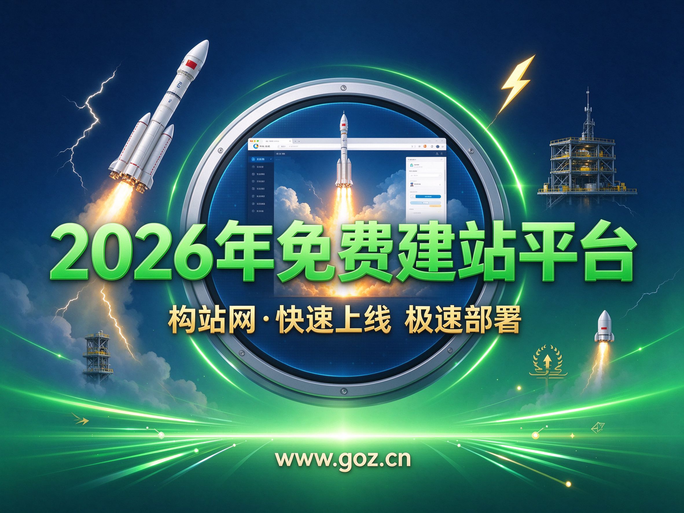 2026年想免费建网站？这15个建站平台盘点，构站网领跑