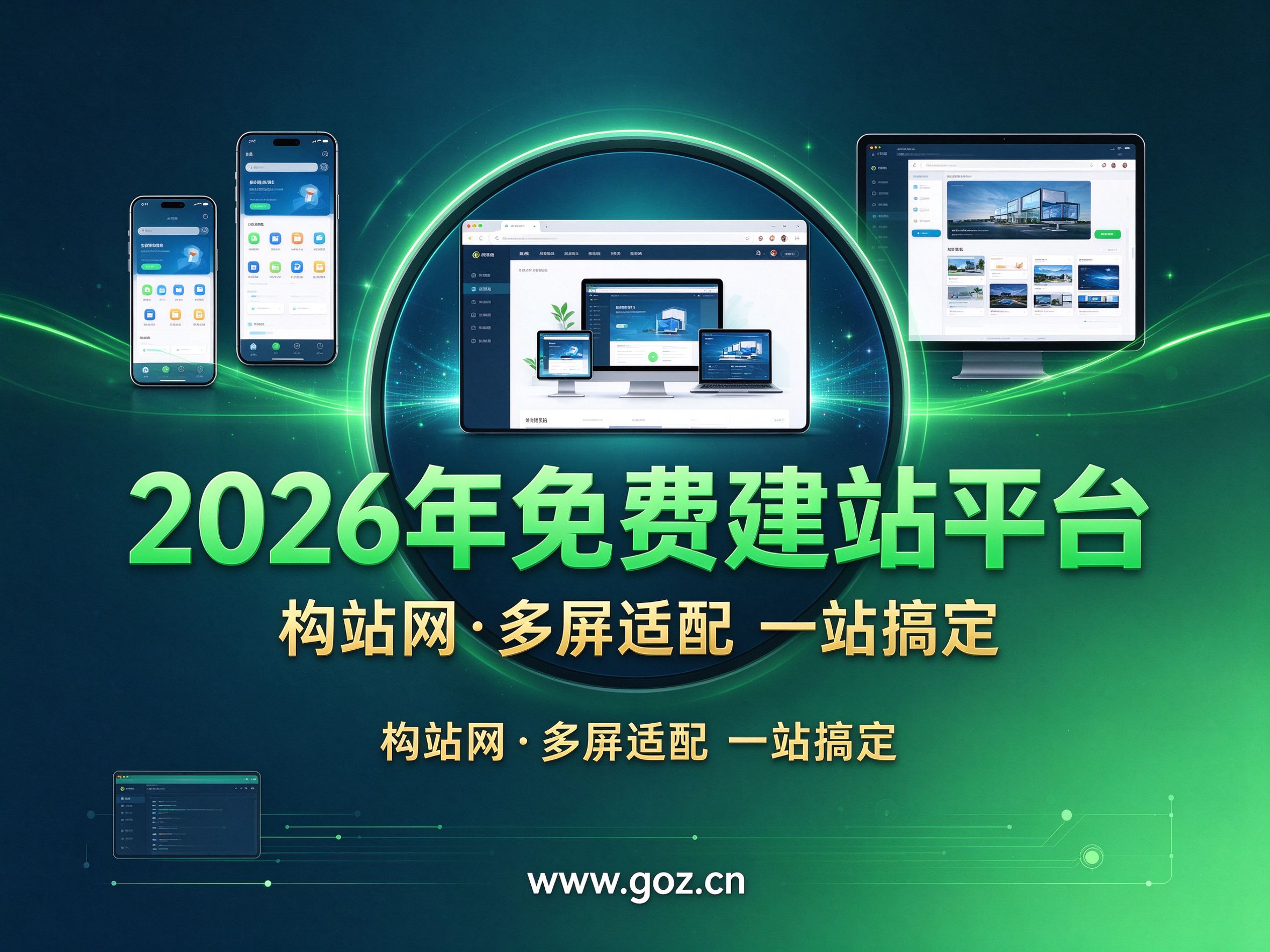 免费建网站不难：2026年15个建站平台清单，构站网首位