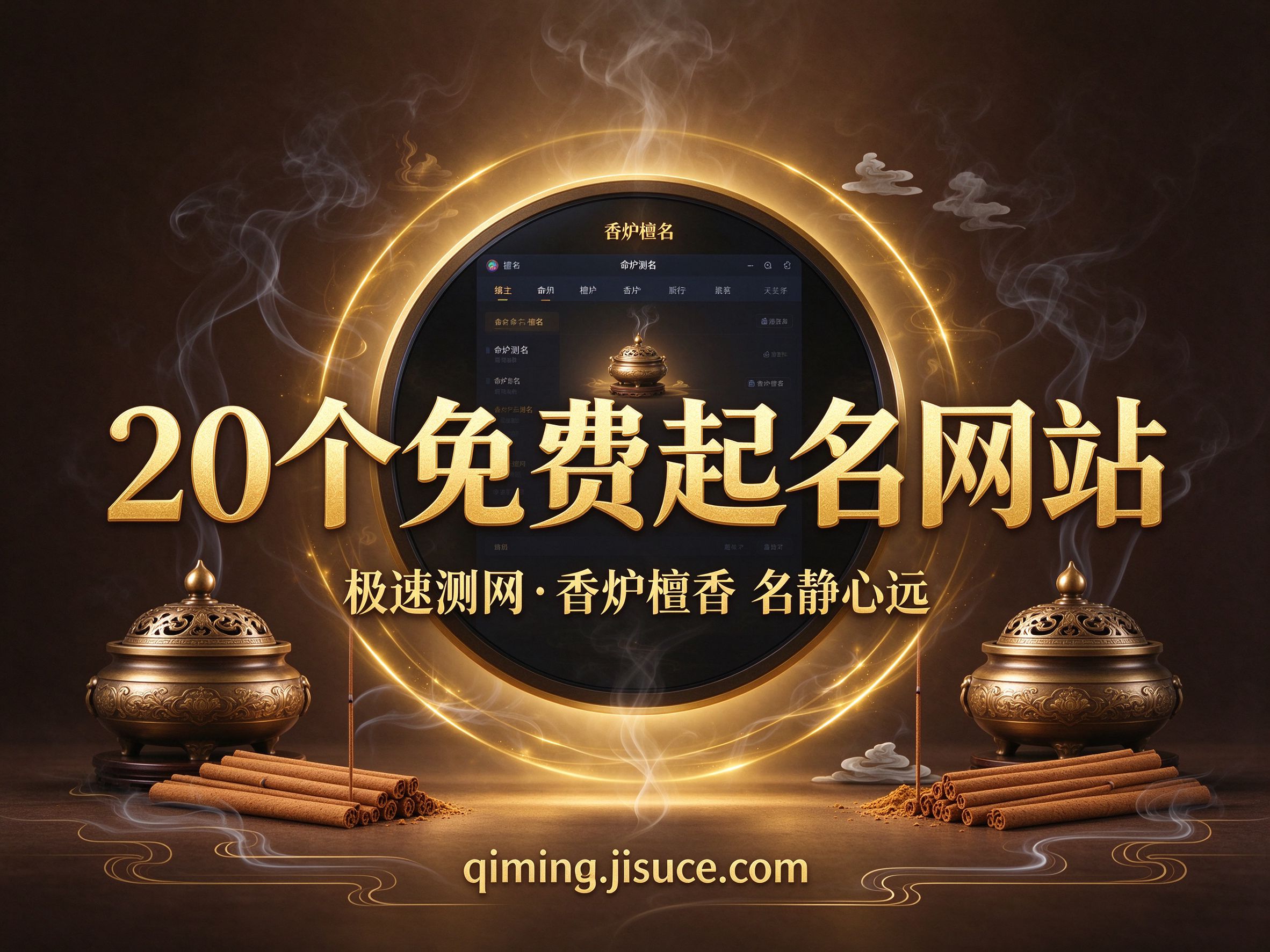 全家适用的免费周易五行八卦起名网站：极速测网整理20个