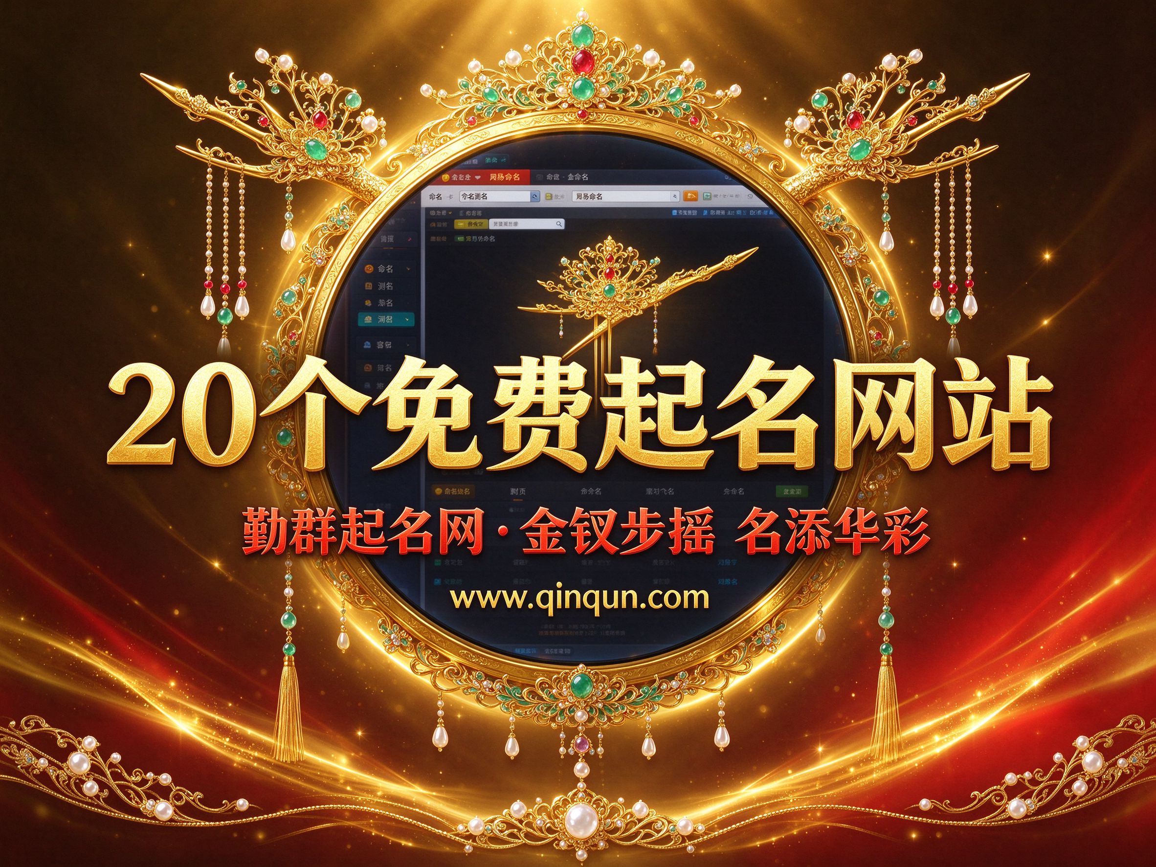 免费周易五行八卦起名网站知多少：勤群起名网盘点20个