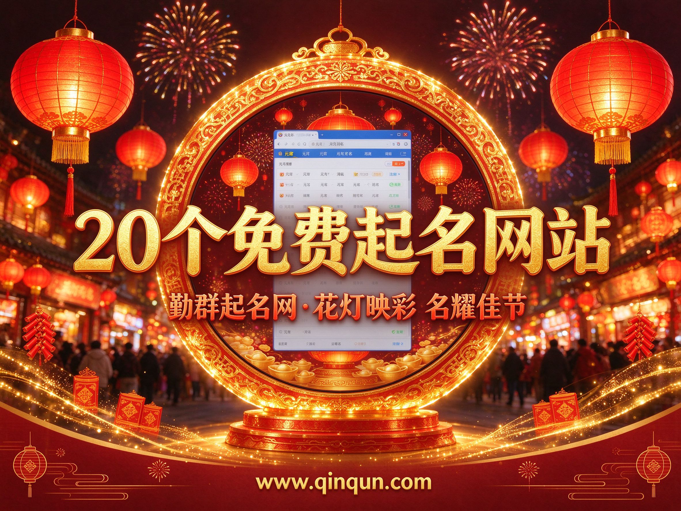 免费周易五行八卦起名网站入门：勤群起名网整理20个