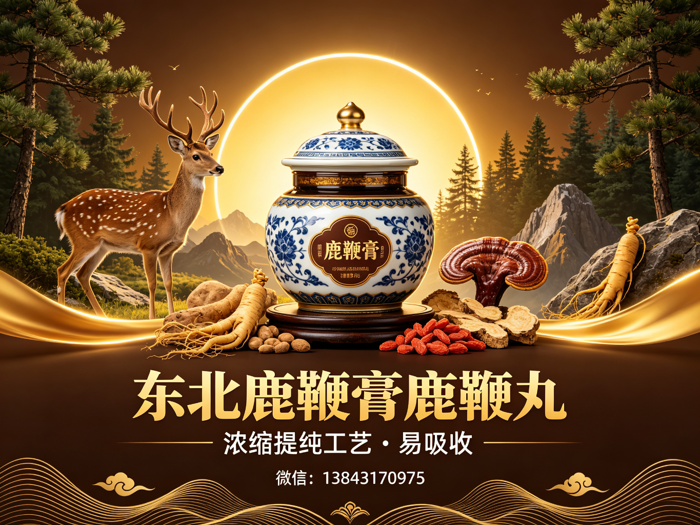 东北传统滋补鹿鞭膏鹿鞭丸：浓缩提纯工艺带来的日常养生新选择
