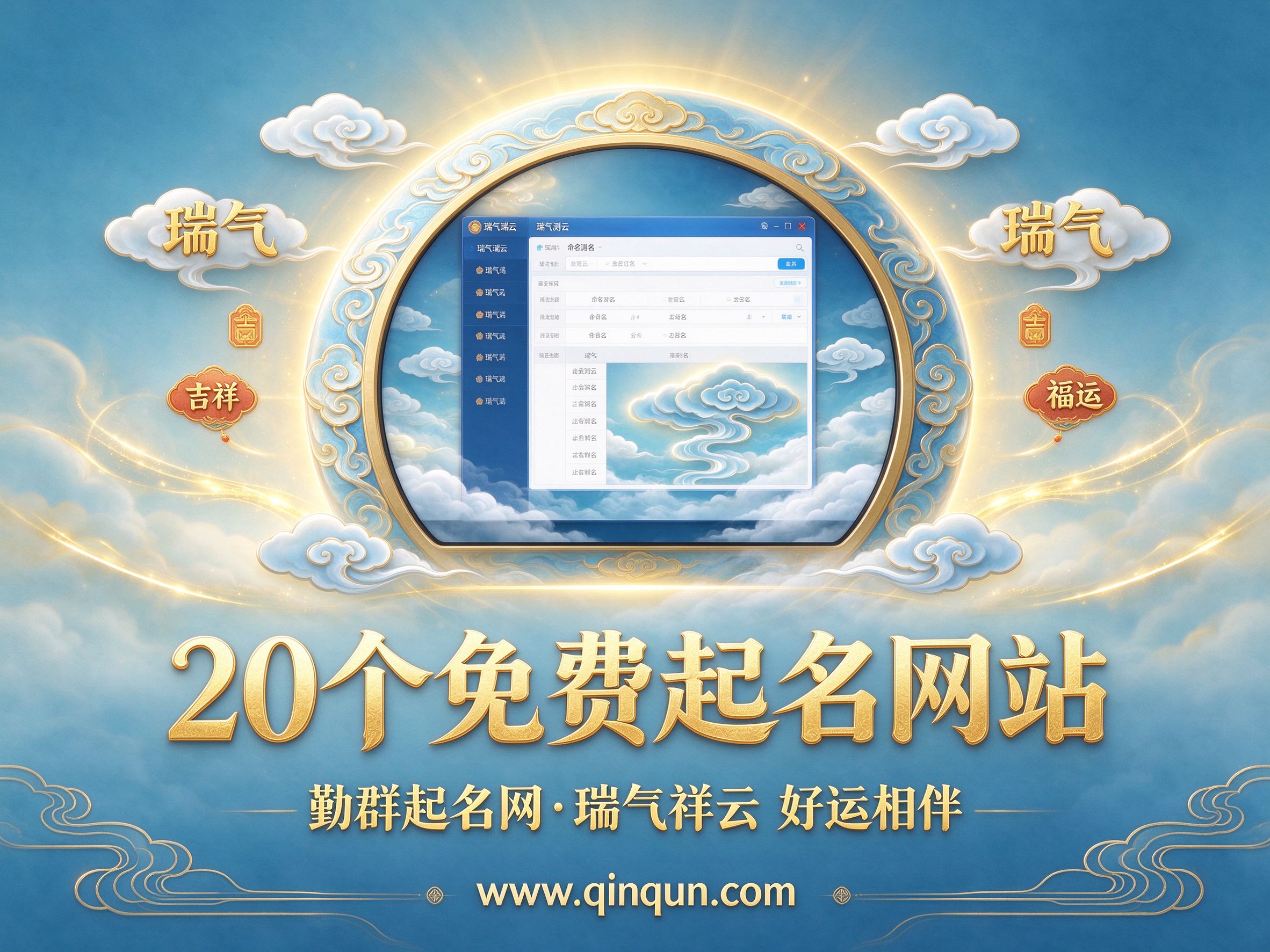 免费周易五行八卦起名网站哪家靠谱？勤群起名网推荐