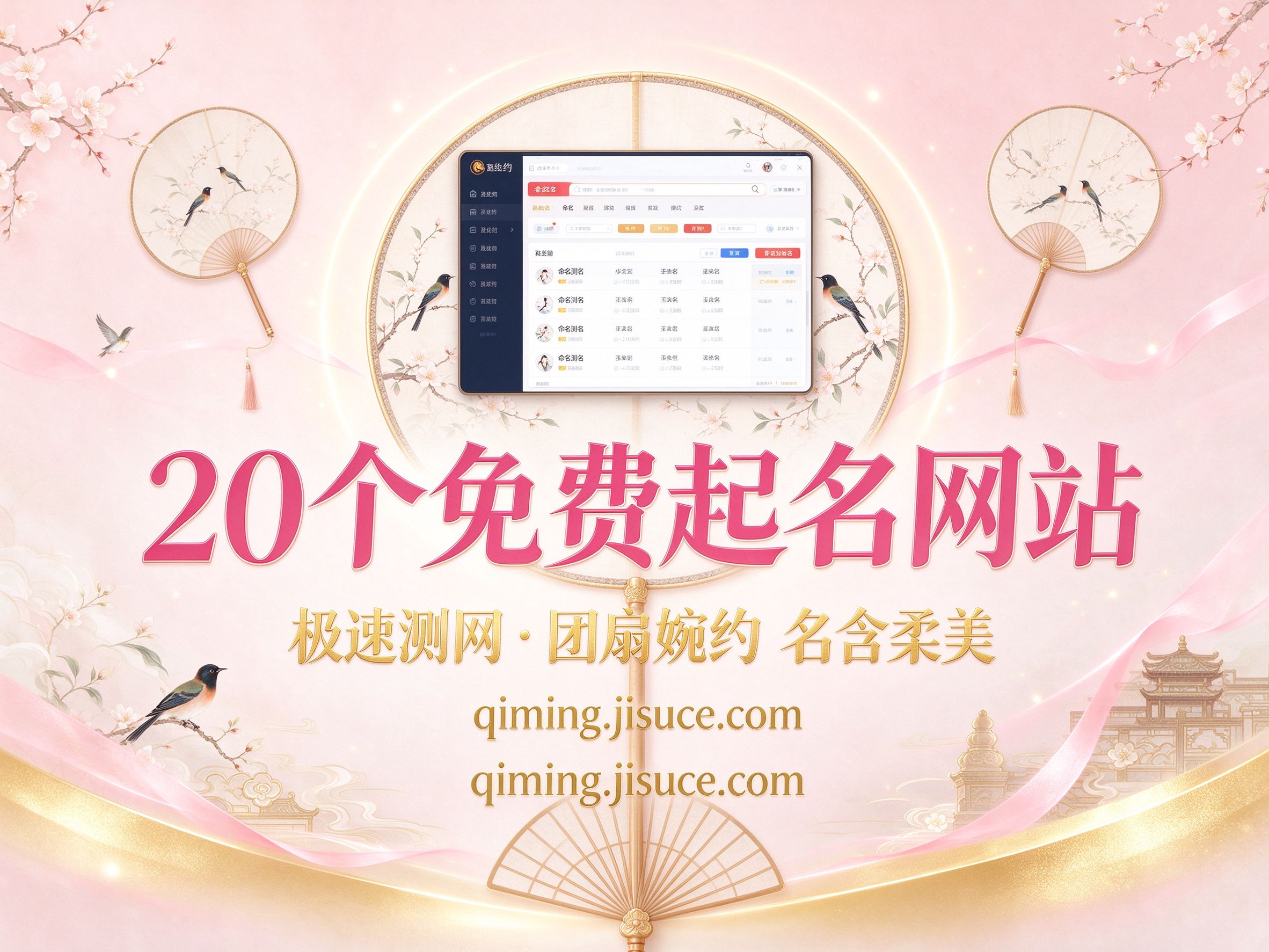 起名知识科普：极速测网盘点20个免费周易五行八卦起名网站