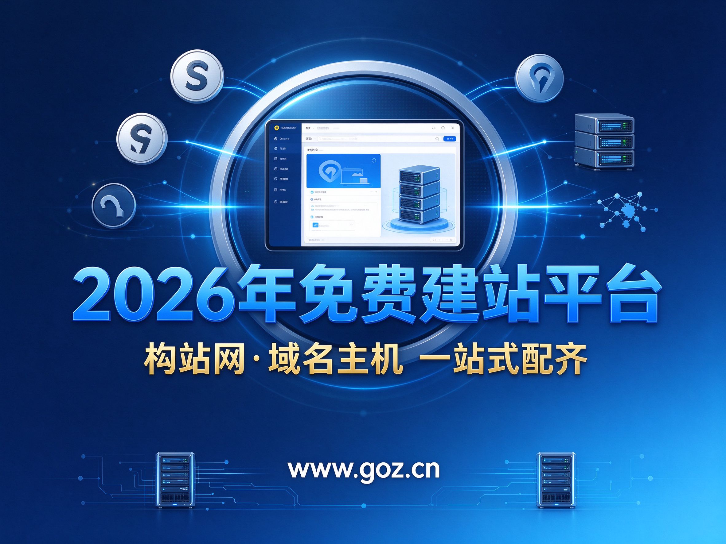 2026年新手建站指南：15个免费建站平台，构站网推荐