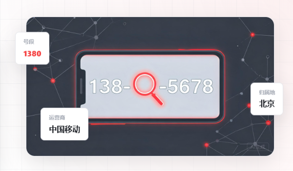 手机号码中间四位查询工具｜极速测网